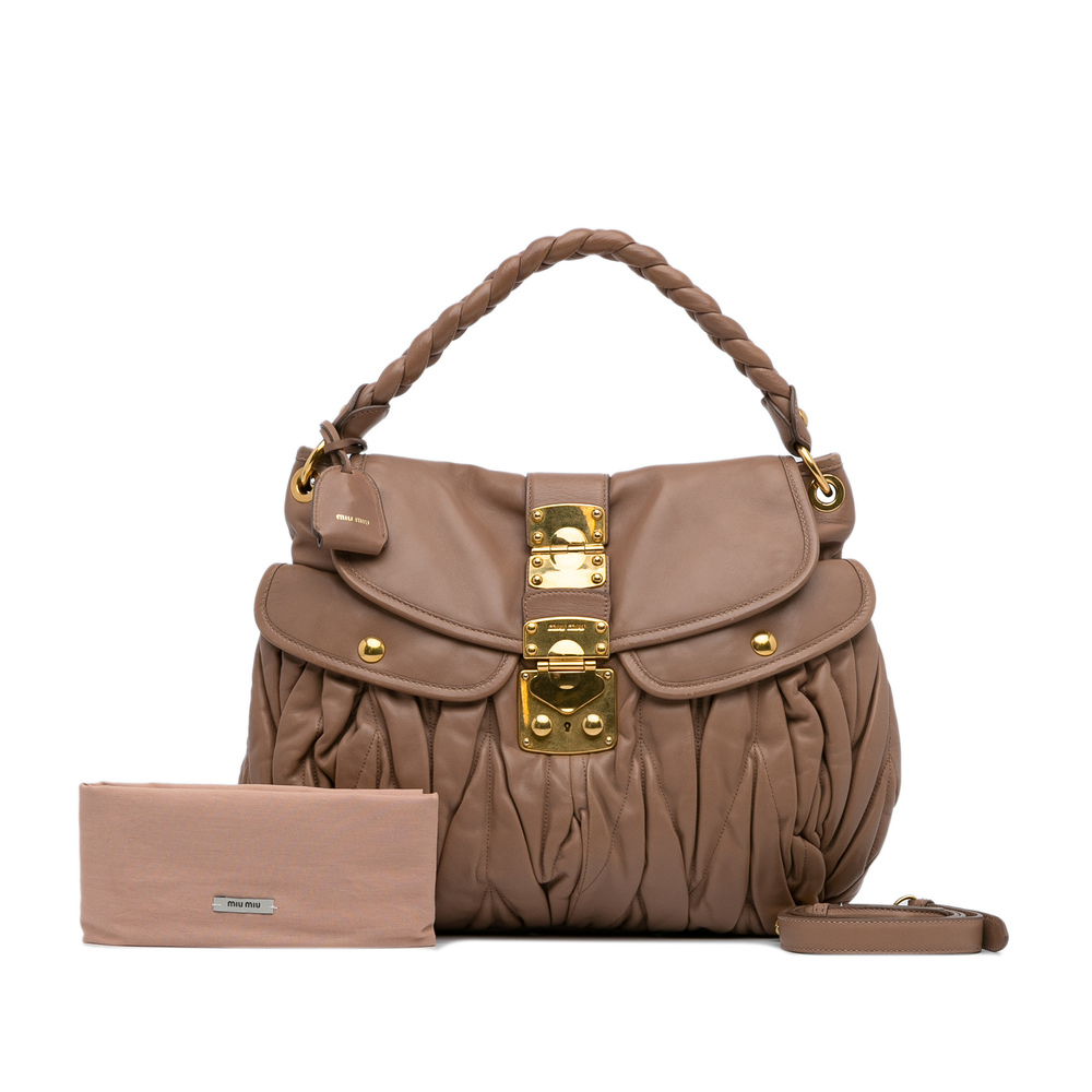 Pre-Loved Miu Miu Matelasse Coffer - Picture 11 of 11